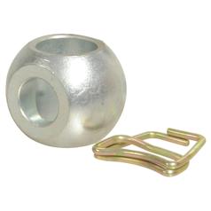 [S.1611] Lower Link Dual Category Balls With Retaining Clip (cat. 1/2) - Sparex S.1611