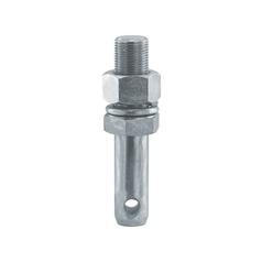 Lower link implement pin 1-1/8x6'', Thread size 1-1/8x76mm Cat. 2 (Ø28mm)
