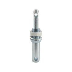 Lower link implement pin dual 22 - 28x197mm, Thread size 7/8x38mm Cat. 1/2 (Ø22/28mm)