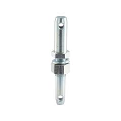 Lower link implement pin dual 22 - 28x203mm, Thread size 7/8x57mm Cat. 1/2 (Ø22/28mm)