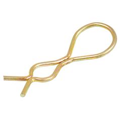Swinging Drawbar Retaining Pin Spring Clip, Clip Ø4mm x 100mm