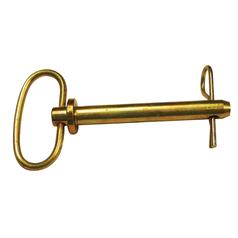 Hitch Pin with Grip Clip, Pin Ø5/8'', Usable length of: 4-1/4''.