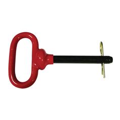 RED HEAD HITCH PIN, Pin Ø1/2'', Usable length of: 3-5/8''.