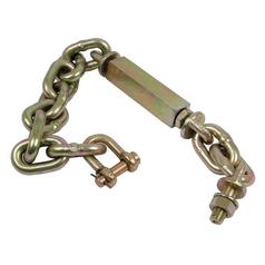 [S.70525] Stabiliser Chain - D-Shackle Ø11.5mm - Thread Ø14mm - Min mm:615mm - M14 x 2.00 Metric