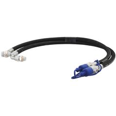 [S.33144] Hydraulic Top Link Hose Assembly 3/8 BSP - 800mm