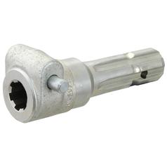 [S.15720] PTO Adapter - Female Spline 1 1/8'' - 6 X Male Spline 1 3/8'' - 6 With Quick Release Pin. - Sparex S.15720