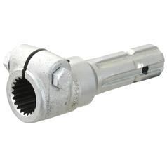 [S.3743] PTO Adapter - Female Spline 1 3/8'' - 21 X Male Spline 1 3/8'' - 6 With Clamp Bolt. - Sparex S.3743