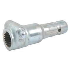 [S.15865] PTO Adapter - Female Spline 1 3/8'' - 21 X Male Spline 1 3/8'' - 6 With Quick Release Pin. - Sparex S.15865