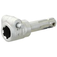 [S.15678] PTO Adapter - Female Spline 1 3/8'' - 6 X Male Spline 1 1/8'' - 6 With Quick Release Pin. - Sparex S.15678