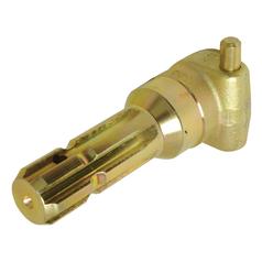 [S.3737] PTO Adapter - Female Spline 1 3/8'' - 6 X Male Spline 1 3/8'' - 6 With Quick Release Pin. - Sparex S.3737