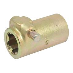 [S.4467] PTO Qr Sleeve - Female Spline 1 3/8'' - 6 With Quick Release Pin. - Sparex S.4467