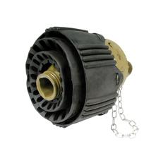 PTO Wide Angle Joint (U/J Size: 27 x 75 & 24 x 91mm) Size: 1-3/8''-6 Spline, Profile: Triangle, Ref: 12516.