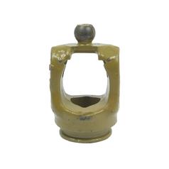 PTO Wide Angle Tube Yoke (U/J Size: 27 x 75 & 24 x 91mm) Profile: Lemon, Size: 40 x 35 x 4.2mm, Ref: OvGA.
