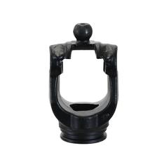 [S.71524] PTO Wide Angle Tube Yoke (U/J Size: 27 x 75 & 24 x 91mm) Profile: Triangle, Size: 36.5 x 36.5 x 4.2mm, Ref: 24510.