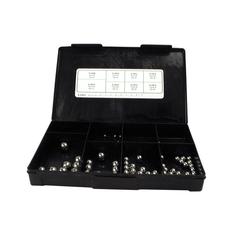 Sparex Carbon Steel Ball Bearing Kit - Metric ø4 - 16mm - Sparex S.10917