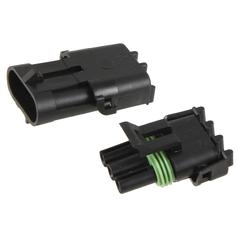 [S.153153] Delphi - Weather Pack 3-Pole Refill, 1 pc. Male & 1 pc. Female