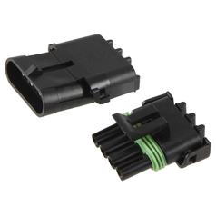 [S.153154] Delphi - Weather Pack 4-Pole Refill, 1 pc. Male & 1 pc. Female