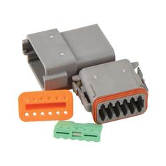 [S.153147] Deutsch DT Connector 12 Pole 1 x Male, 1 x Female (Bag)
