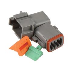 [S.153146] Deutsch DT Connector 8 Pole 1 x Male, 1 x Female (Bag)