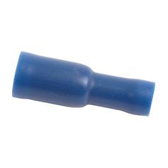 [S.8548] Pre Insulated Bullet Terminal, Standard Grip - Female, 5.0mm, Blue (1.5 - 2.5mm) - Sparex S.8548