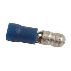 [S.8549] Pre Insulated Bullet Terminal, Standard Grip - Male, 5.0mm, Blue (1.5 - 2.5mm) - Sparex S.8549