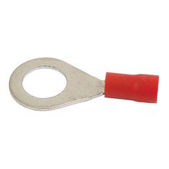[S.12406] Pre Insulated Ring Terminal, Standard Grip, 8.4mm, Red (0.5 - 1.5mm)