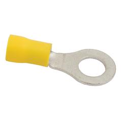 [S.8552] Pre Insulated Ring Terminal, Standard Grip, 8.4mm, Yellow (4.0 - 6.0mm)