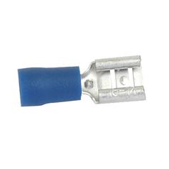 [S.8544] Pre Insulated Spade Terminal, Standard Grip - Female, 6.3mm, Blue (1.5 - 2.5mm)