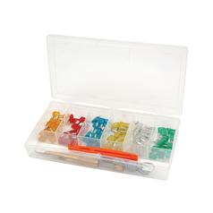 [S.29901] Mini Blade Fuse And Tool Kit Display Box 90 Pcs. - Sparex S.29901