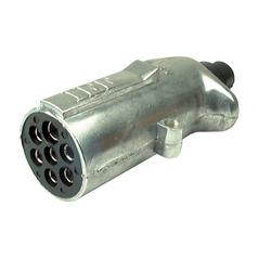 7 Pin Trailer Plug 24v (alumimium) - Sparex S.31353