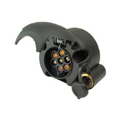 [S.14782] 7 Pin Trailer Socket (plastic), Female 12v - Sparex S.14782