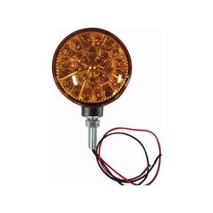 [S.151014] Safety Pedestal LED Light, Amber, 12-30v - Sparex S.151014