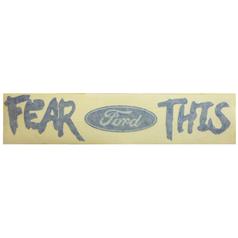 [S.67825] Decal - 'fear This' - Ford / New Holland - Sparex S.67825
