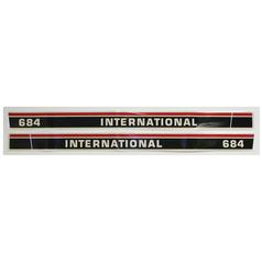 [S.67757] Decal - Case Ih / International Harvester Ih 684 - Sparex S.67757