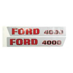 Decal - Ford / New Holland 4000 - Sparex S.8536