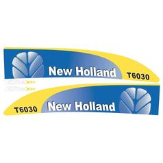 [S.128815] Decal - Ford / New Holland t6030 - Sparex S.128815