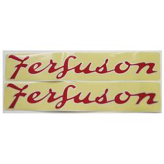 Decal - Massey Ferguson f40 - Sparex S.43713