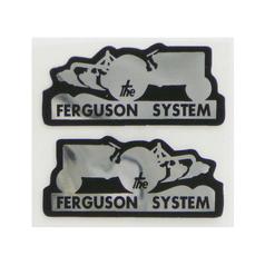 Decal - Massey Ferguson Ferguson System (rh/lh) - Sparex S.43570