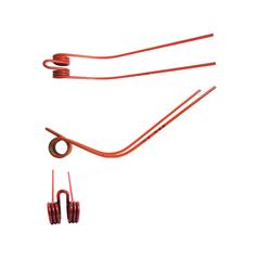 [S.72404] Swather haytine Length:589mm, Width:96mm, Ø10mm - Replacement for Kverneland, Taarup To fit as: KT6714010094