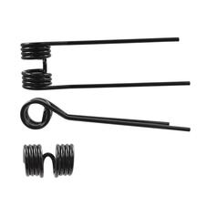 [S.78951] Tedder haytine - LH - Length:387mm, Width:110mm, Ø9.5mm - Replacement for Kuhn, John Deere, New Holland To fit as: 58740600