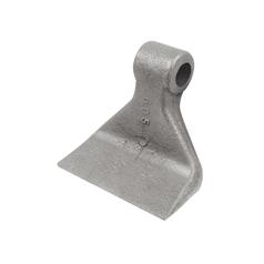 [S.78008] Hammer Flail, Top width: 40mm, Bottom width: 120mm, Hole Ø: 16.5mm, Radius 110mm - Replacement for Omarv, Celli, Kuhn, Sicma To fit as: CL00323