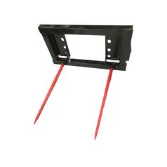[S.138708] Quick Attach Bale Frame - for Round Bales - 2 x 43'' Conus 1 SHW Bale Spears
