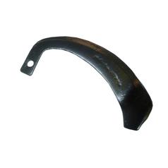 Rotavator Tine Curved LH. Width: 25mm, Height: 220mm, Hole Ø: 12mm. Replacement for Yanmar