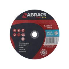 Flat Metal Cutting Disc Ø9'' x 1/8'' x 7/8'' A30RBF