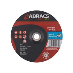 [S.14229] Metal Grinding Disc 9'' x 1/4'' x 7/8'' A24RBF