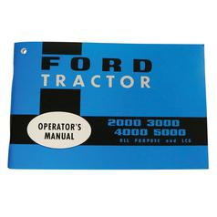 MANUAL, OWNERS, FORD 2000-5000