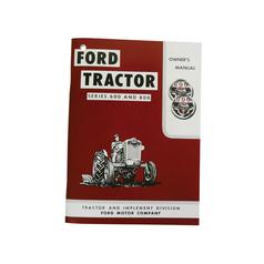MANUAL, OWNERS, FORD 600/800