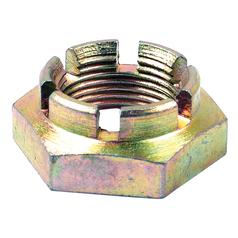 [S.40214] Metric Half Castle Nut, Size: 1-1/4'' UNF (DIN or Standard No. DIN 935) Tensile strength: 8.8