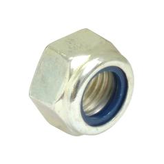 Self Locking Nut, M10x1.00mm (DIN 985) Grade 8.