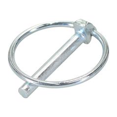 Round Linch Pin, Pin ø6mm X 44.5mm - Sparex S.37